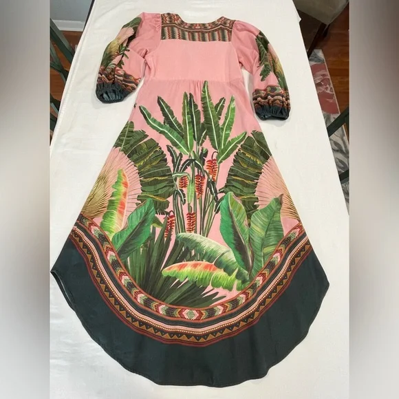 FARM Rio | Amazonia Maxi Dress | Large - Picture 7 of 9